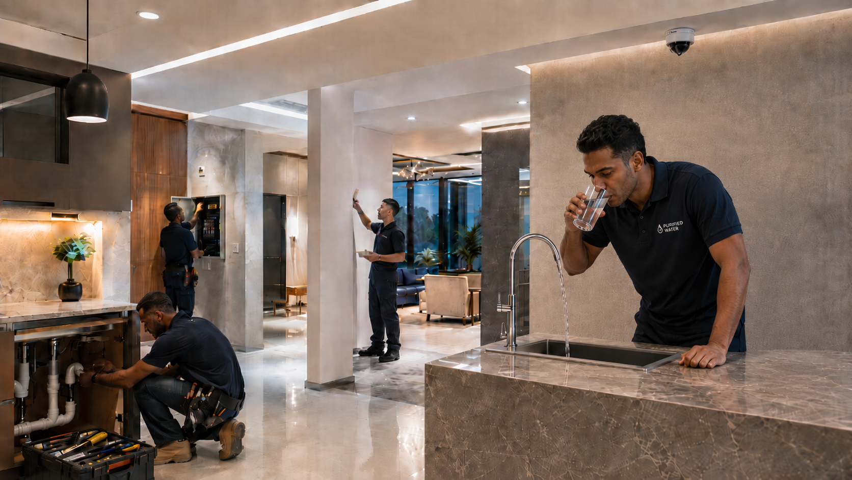 Servicios técnicos de Técora RD en un espacio moderno